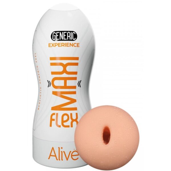 ALIVE - MASTURBADOR MÂLE MAXI FLEX TAILLE GÉNÉRIQUE L - – Image 2