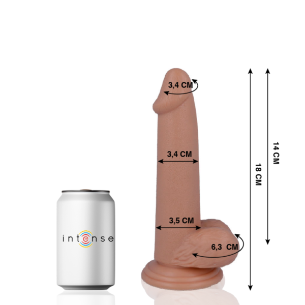 MR INTENSE - 10 PÉNIS RÉALISTE 18 CM -O- 3.4 CM -