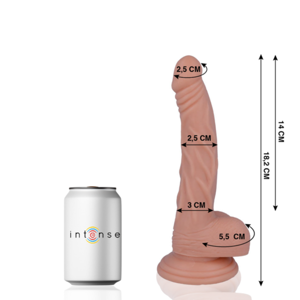 MR INTENSE - 12 PÉNIS RÉALISTE 18.2 CM -O- 2.5 CM -