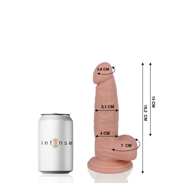 MR INTENSE - 4 PÉNIS RÉALISTE 16.2 CM -O- 3.1 CM -