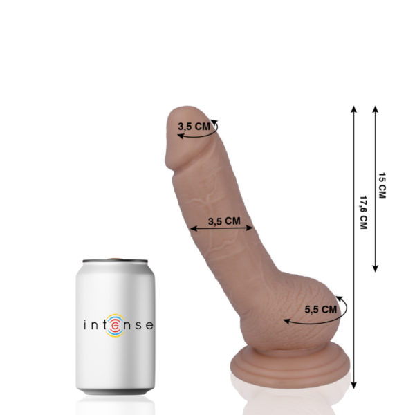 MR INTENSE - 8 PÉNIS RÉALISTE 17.6 CM -O- 3.5 CM -