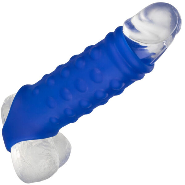 ADMIRAL - COUVERCLE DE PÉNIS EN PERLES SILICONE LIQUIDE BLEU - – Image 5