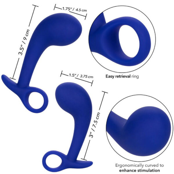ADMIRAL - SET 2 PLUG ANAL BLEU - – Image 4
