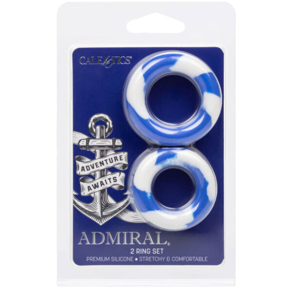 ADMIRAL - ENSEMBLE 2 ANNEAUX PÉNIS - – Image 4