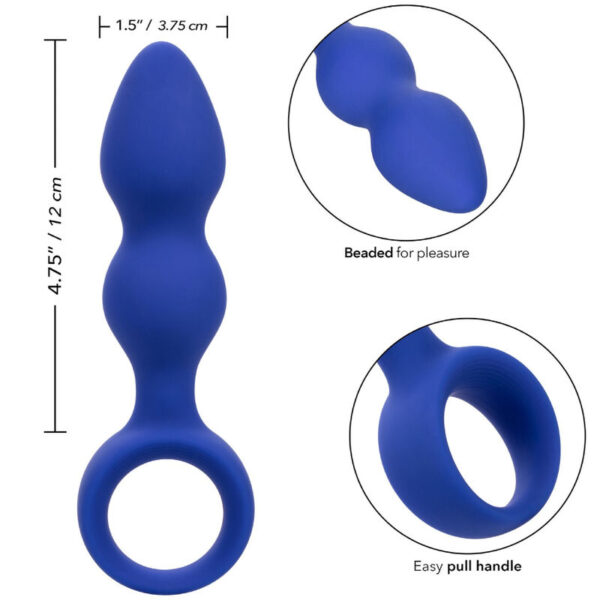 ADMIRAL - PLUG ANAL AVANCÉ BLEU - – Image 4