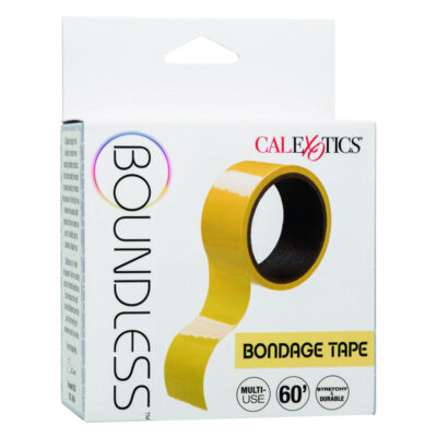 CALIFORNIA EXOTICS - BOUNDLESS BONDAGE TAPE JAUNE -