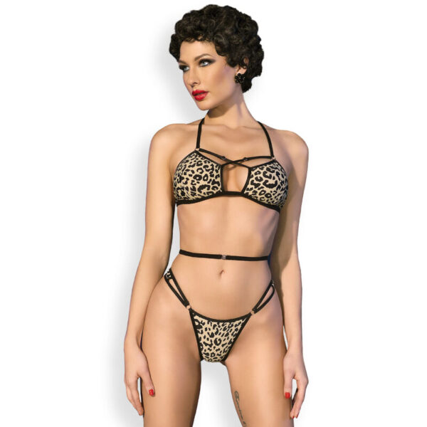 CHILIROSE - CR 4497 BIKINI LÉOPARD S/M -