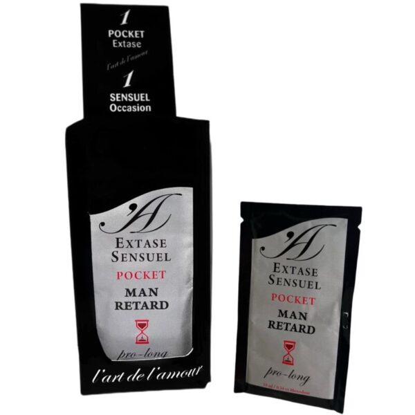 EXTASE SENSUAL - POCHE RETARDANT MASCULIN 10 ML -