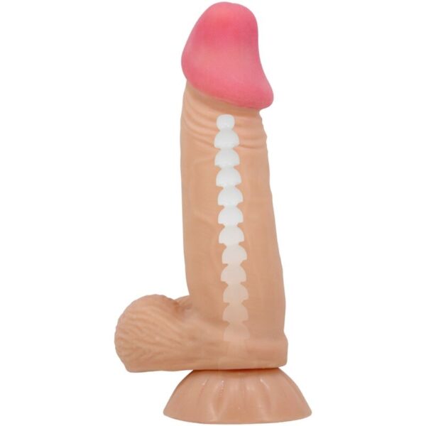 PRETTY LOVE - GODE RÉALISTE SÉRIE SLIDING SKIN AVEC VENTOUSE SLIDING SKIN 19,4 CM - – Image 5