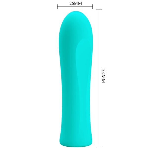 PRETTY LOVE - VIBRATEUR SUPER PUISSANT ALFREDA VERT AQUA - – Image 5