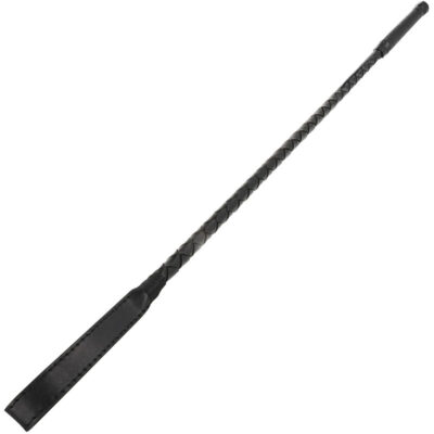 DARKNESS - FOUET FÉTICHE NOIR BDSM FINE -