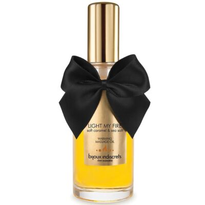 BIJOUX - HUILE DE MASSAGE EFFET CHALEUR ARÔME CARAMEL -