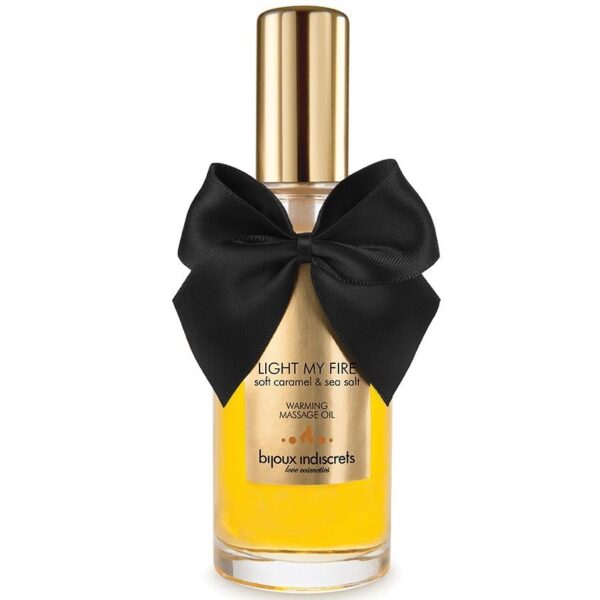 BIJOUX - HUILE DE MASSAGE EFFET CHALEUR ARÔME CARAMEL -