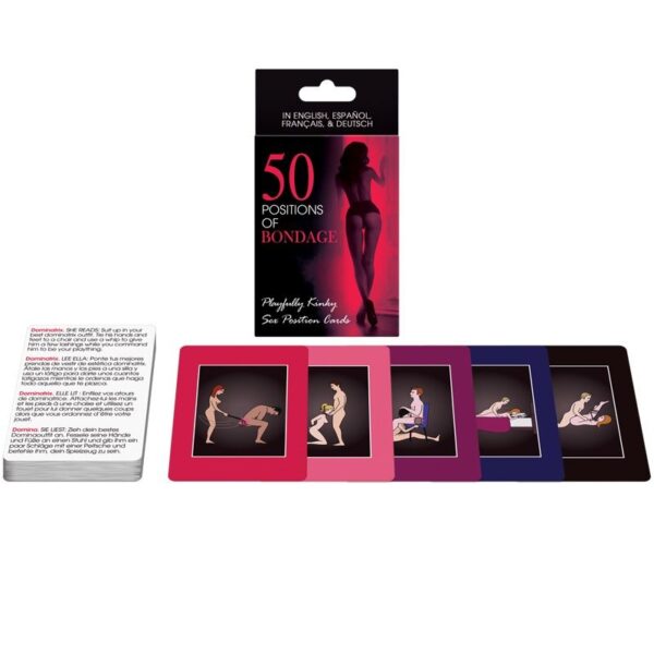 KHEPER GAMES - 50 POSITIONS DE CARTES BONDAGE -