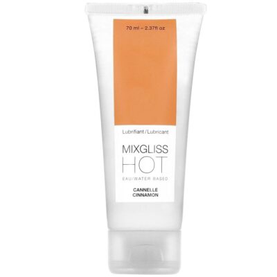 MIXGLISS - LUBRIFIANT EFFET CHALEUR SAVEUR CANNELLE 70ML -
