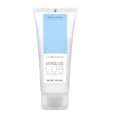 MIXGLISS - LUBRIFIANT NATUREL BASE D'EAU 70 ML -