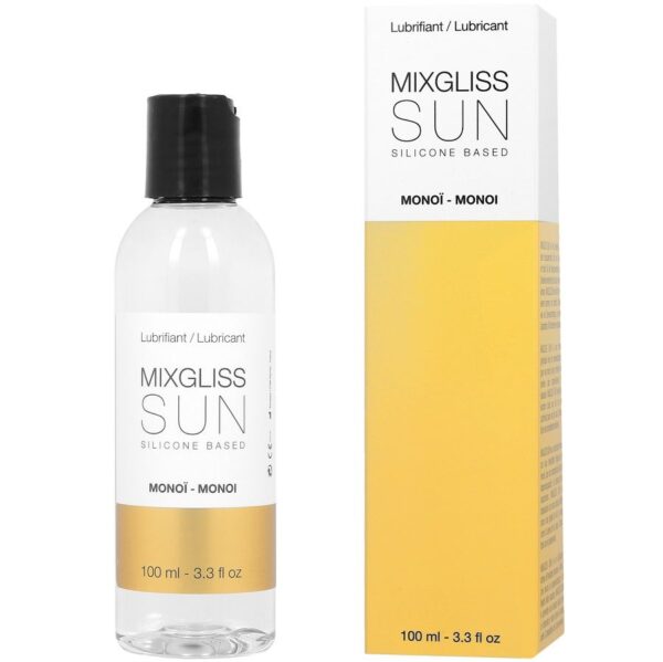 MIXGLISS - LUBRIFIANT À BASE DE SILICONE AROMA MONOI 100ML -