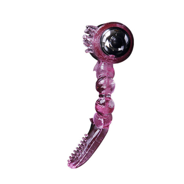 BAILE - ANNEAU SILICONE 10 RYTHMES DE LANGUE AVEC VIBRATION ROSE - – Image 7