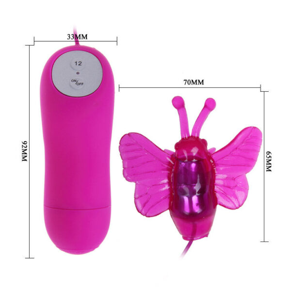 BAILE - VIBRATEUR STIMULATEUR PAPILLON MIGNON SECRET 12V - – Image 5