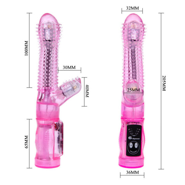BAILE - VIBRATEUR INTIME LOVER TEASE LILAS - – Image 4