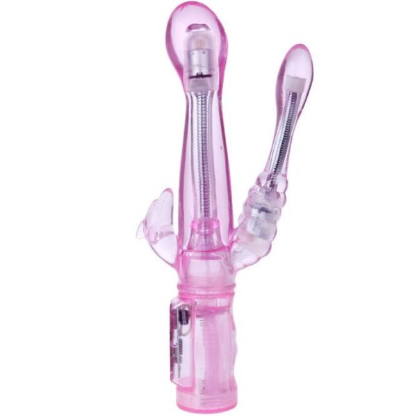 BAILE - VIBRATEUR FLEXIBLE AVEC STIMULATEUR ANAL -