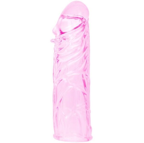 BAILE - HOUSSE DE PÉNIS EN SILICONE STIMULANTE ROSE 13 CM - – Image 7