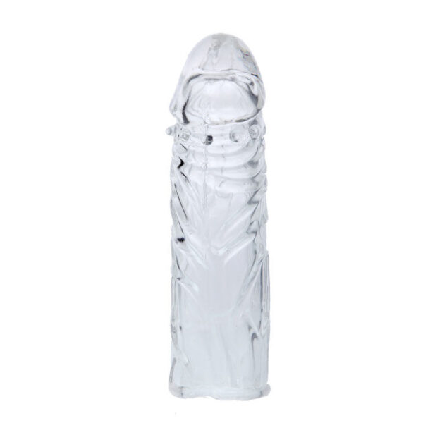 BAILE - COUVERCLE DE PÉNIS EN SILICONE TRANSPARENT 13 CM -