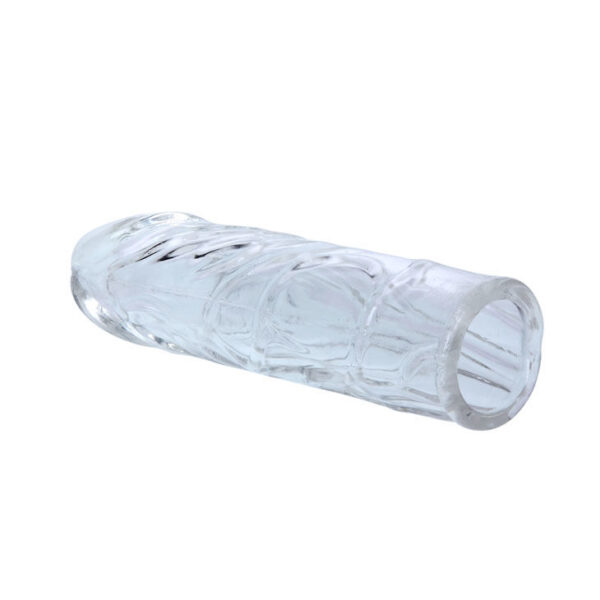 BAILE - COUVERCLE DE PÉNIS EN SILICONE TRANSPARENT 13 CM - – Image 4