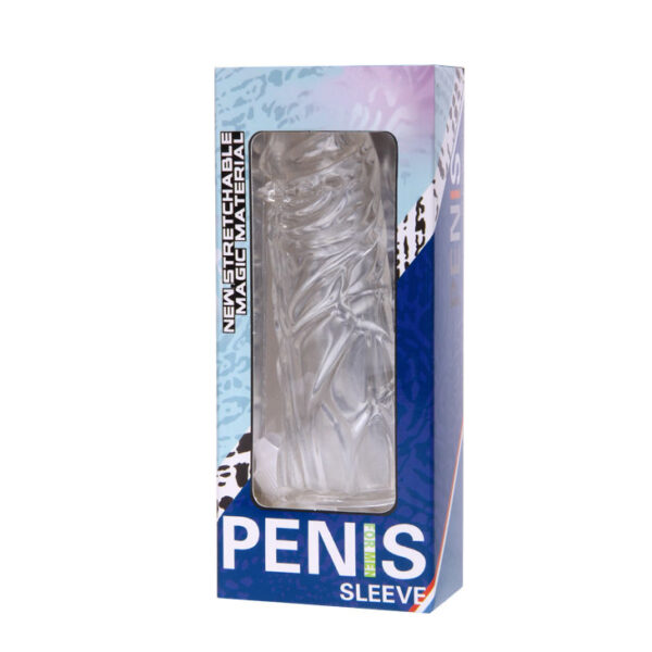 BAILE - COUVERCLE DE PÉNIS EN SILICONE TRANSPARENT 13 CM - – Image 7