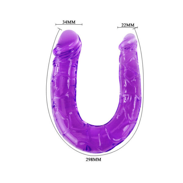 BAILE - DOUBLE GODE EN GELÉE FLEXIBLE LILAS - – Image 4