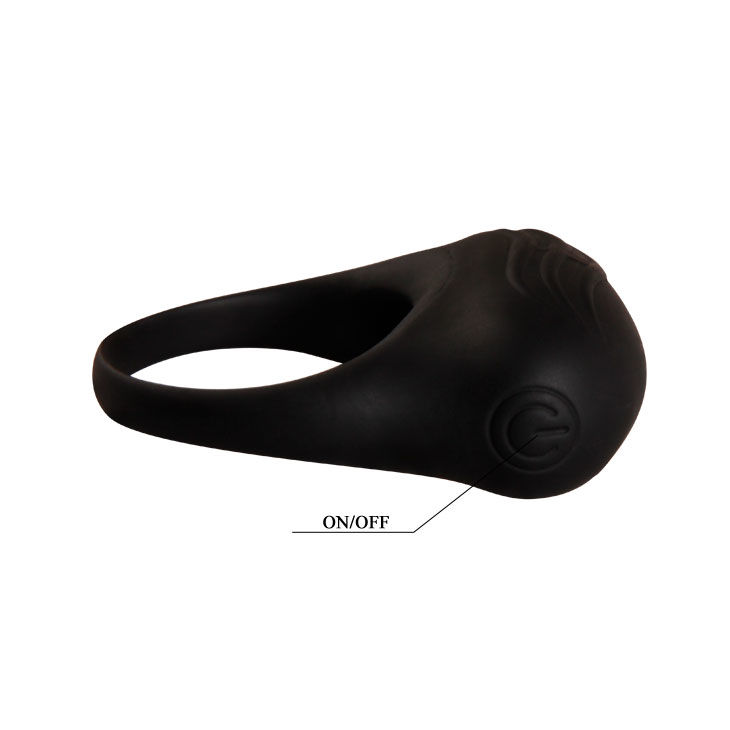 PRETTY LOVE - ANNEAU VIBRATEUR NOIR BERTRAM - – Image 6