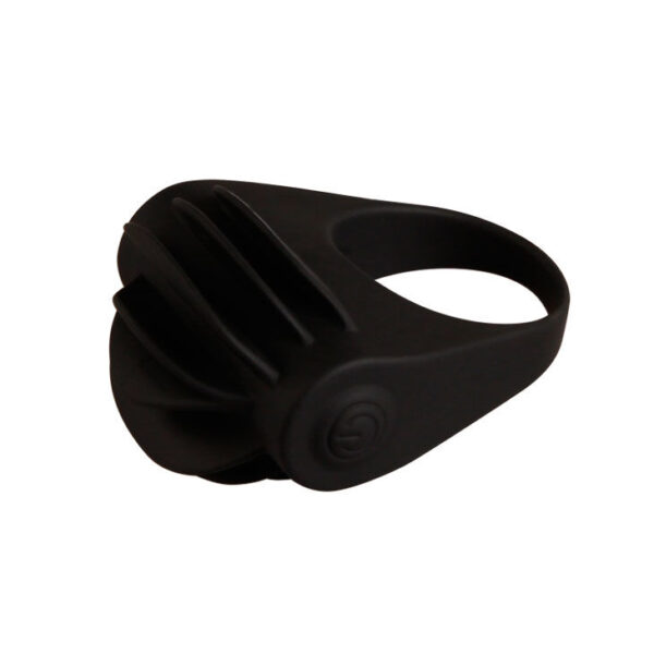 PRETTY LOVE - ANNEAU VIBRATEUR NOIR CHESTER - – Image 3