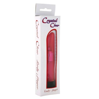 SEVEN CREATIONS - VIBRATEUR CRISTAL CLAIR DAME ROSE -