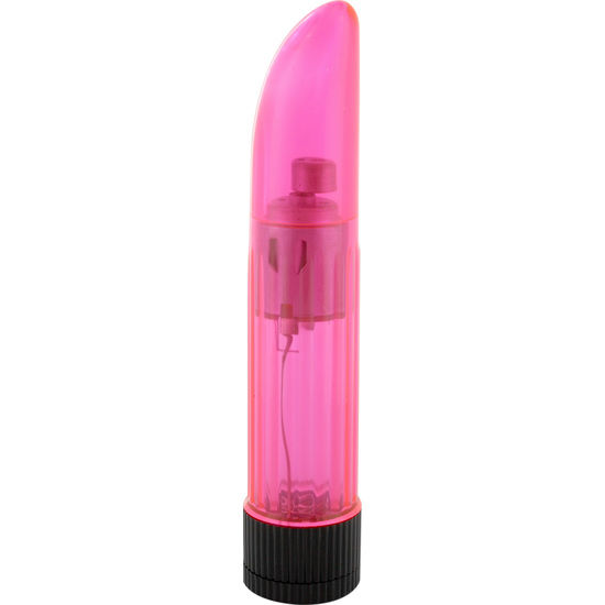 SEVEN CREATIONS - VIBRATEUR CRISTAL CLAIR DAME ROSE - – Image 2