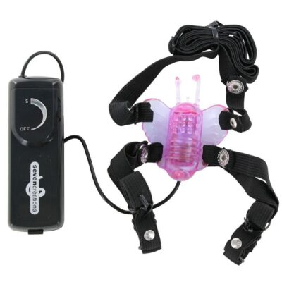 SEVEN CREATIONS - STIMULATEUR PAPILLON AVEC VIBRATION -