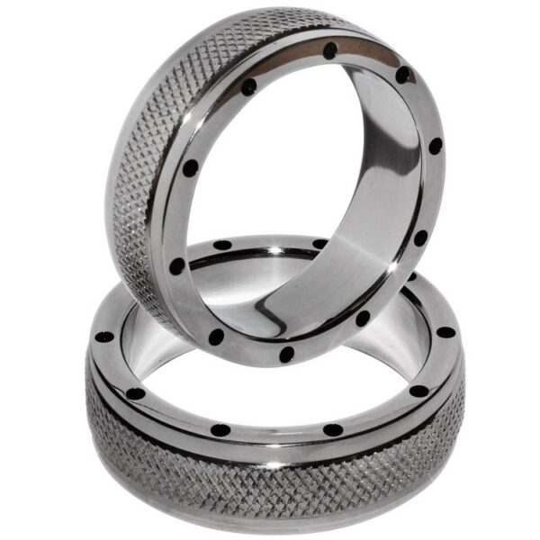 METAL HARD - ANNEAU POUR PÉNIS ET TESTICULES 40MM - – Image 2