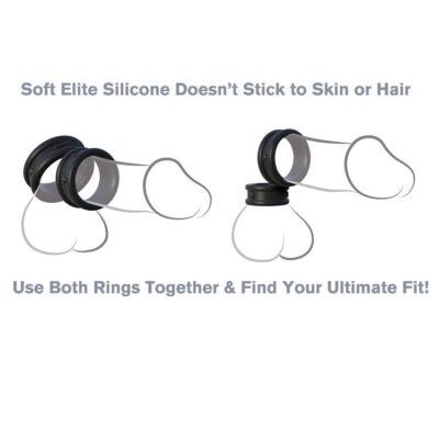 FANTASY C-RINGZ - BAGUES EN SILICONE MAX / LARGE -
