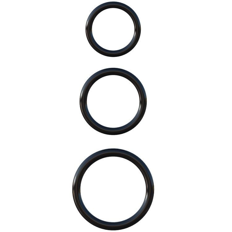 FANTASY C-RINGZ - SILICONE 3 ANNEAUX STAMINA SET - – Image 2