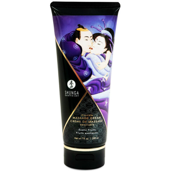 SHUNGA - CRÈME DE MASSAGE AUX FRUITS EXOTIQUES 200 ML -