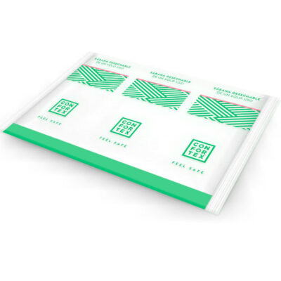 CONFORTEX - FEUILLES HYGIÉNIQUES JETABLES, SAC INDIVIDUEL -