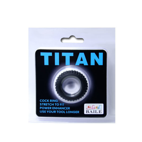 BAILE - COCKRING TITAN NOIR 1.9 CM - – Image 5