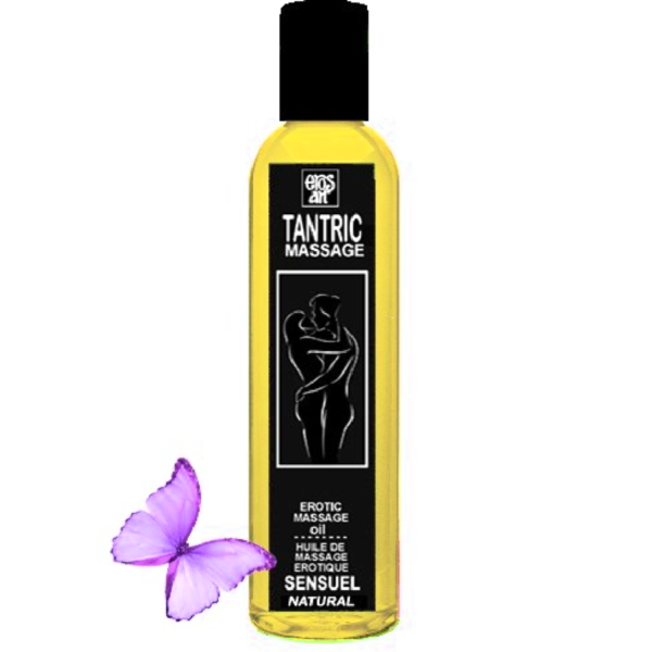 EROS-ART - HUILE DE MASSAGE TANTRIQUE NATURELLE ET APHRODISIAQUE NEUTRE 30 ML -