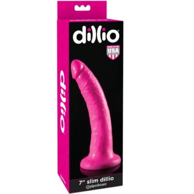 DILLIO - DILDO 17.8 CM - ROSE -