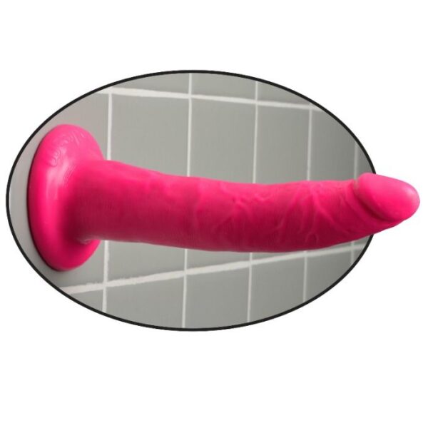 DILLIO - DILDO 17.8 CM - ROSE - – Image 3
