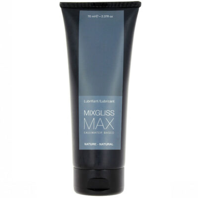MIXGLISS - LUBRIFIANT ANAL NATUREL BASE D'EAU MAX 70 ML -