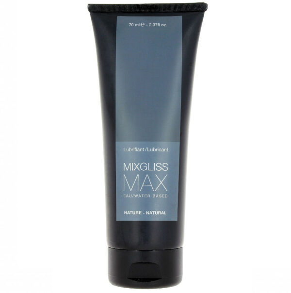 MIXGLISS - LUBRIFIANT ANAL NATUREL BASE D'EAU MAX 70 ML -