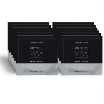 MIXGLISS - LUBRIFIANT DILATATEUR ANAL MAX PACK 12 UNIDOSE 4ML -
