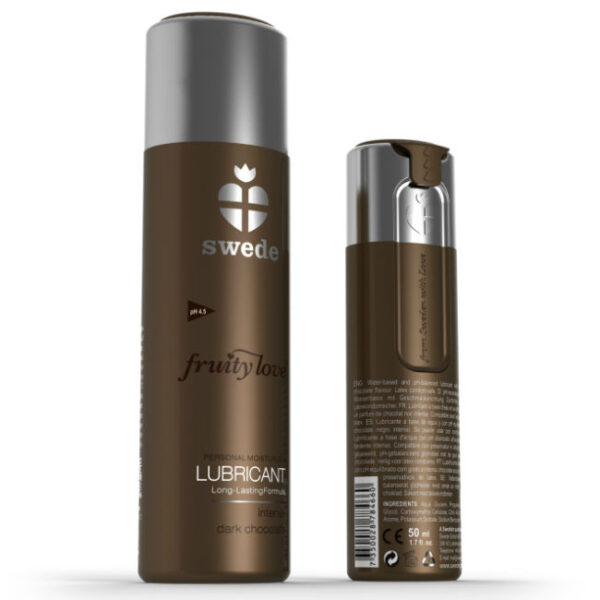 SWEDE - FRUITY LOVE LUBRIFIANT CHOCOLAT NOIR 100 ML -