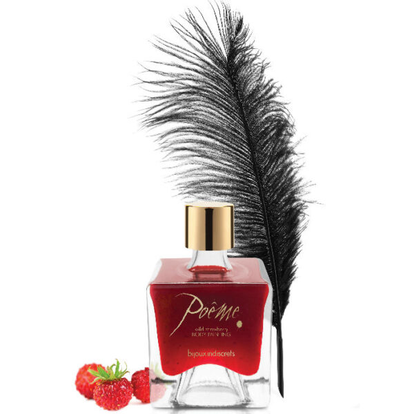 BIJOUX - POEME PEINTURE COMESTIBLE FRAISE DES SAUVAGES 50 GR -