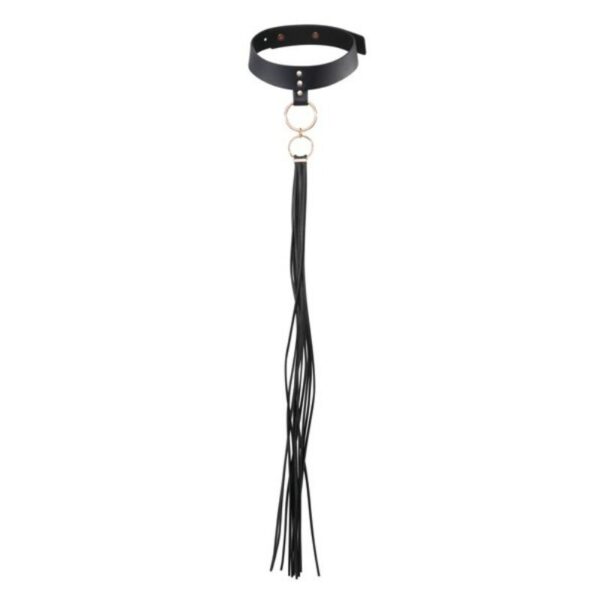 BIJOUX INDISCRETS MAZE - CHOKER PAMPL NOIR -
